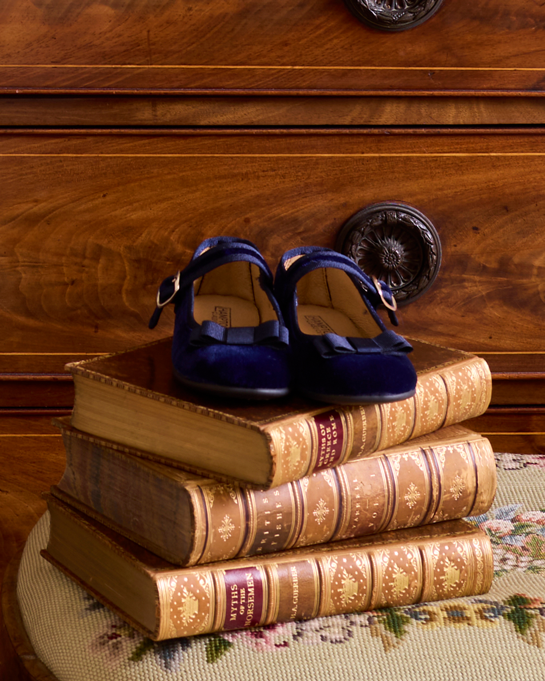 Hampton Classics Party Shoes Hampton Classics Lana Party Shoes in Navy