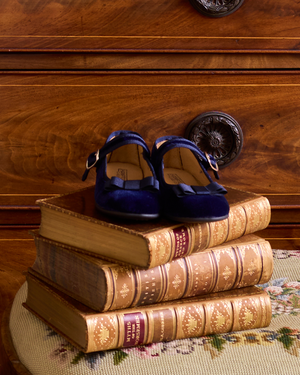 Hampton Classics Party Shoes Hampton Classics Lana Party Shoes in Navy