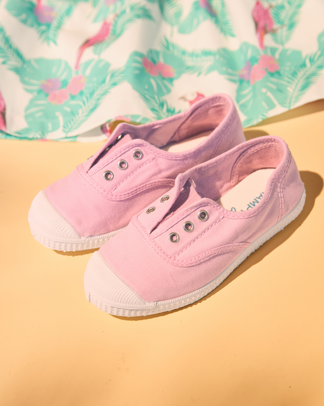 Hampton Canvas Canvas Shoes Hampton Canvas Plum Plimsolls in Rose