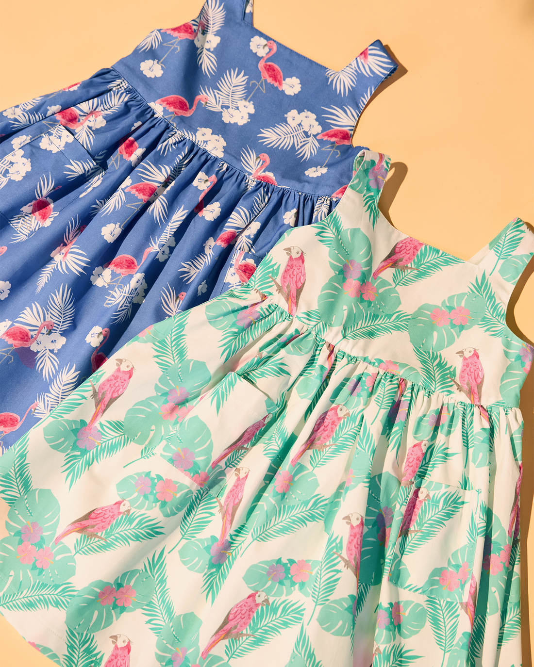 Confiture Dress Adelina Summer Dress in Parrot