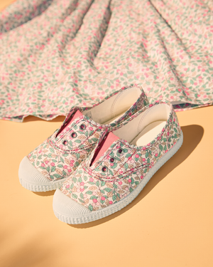 Hampton Canvas Canvas Shoes Hampton Canvas Plum Plimsolls in Coco Cherry