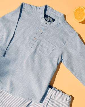 Chelsea Clothing Company Shirt Baby Oscar Shirt in Pale Blue