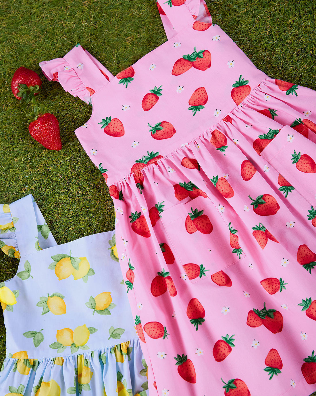 Confiture Dress Adelina Summer Dress in Strawberry