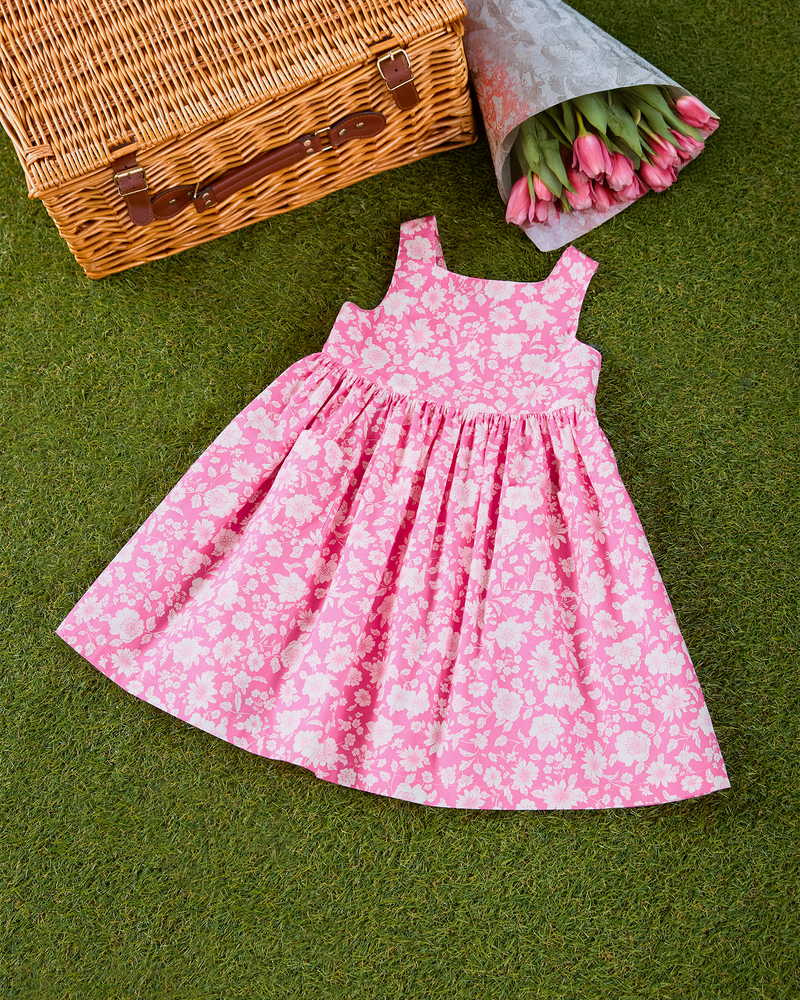 Confiture Dress Adelina Summer Dress in Fuchsia Pink Floral