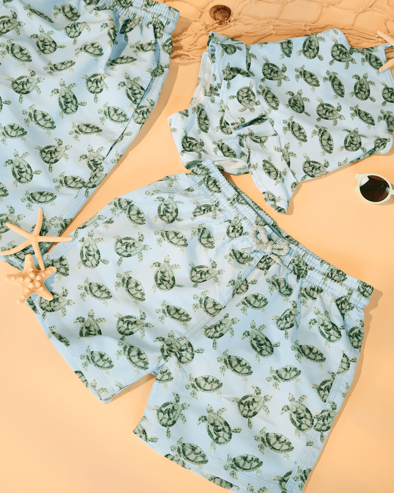 Hampton Swim Swimshorts Boys Swimshorts in Turtle