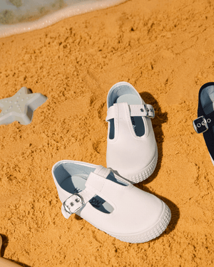 Hampton Canvas Canvas Shoes Hampton Canvas Nantucket Shoes in White