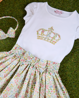 Lily Rose Top Lilibet Crown Jersey Top