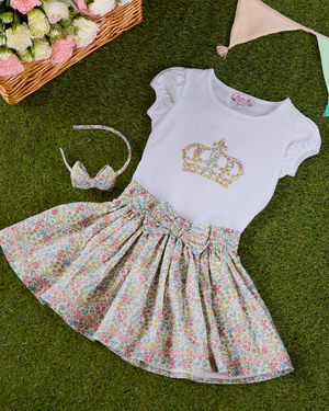 Lily Rose Skirt Bow Skirt in Lilibet
