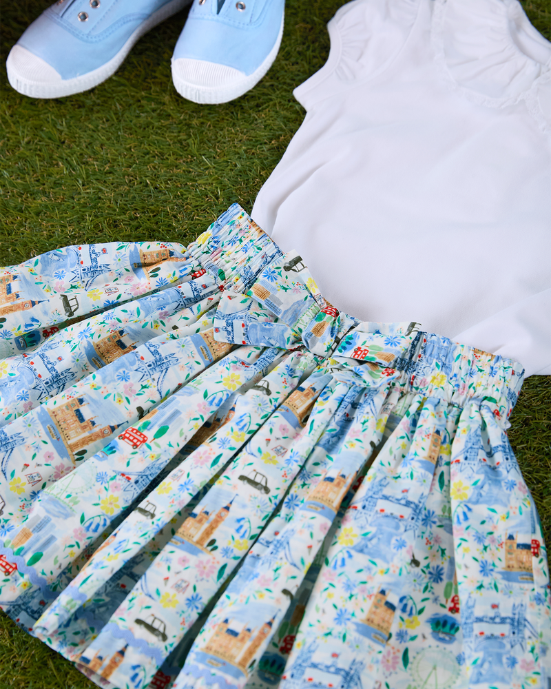 Lily Rose Skirt Bow Skirt in London Scenes