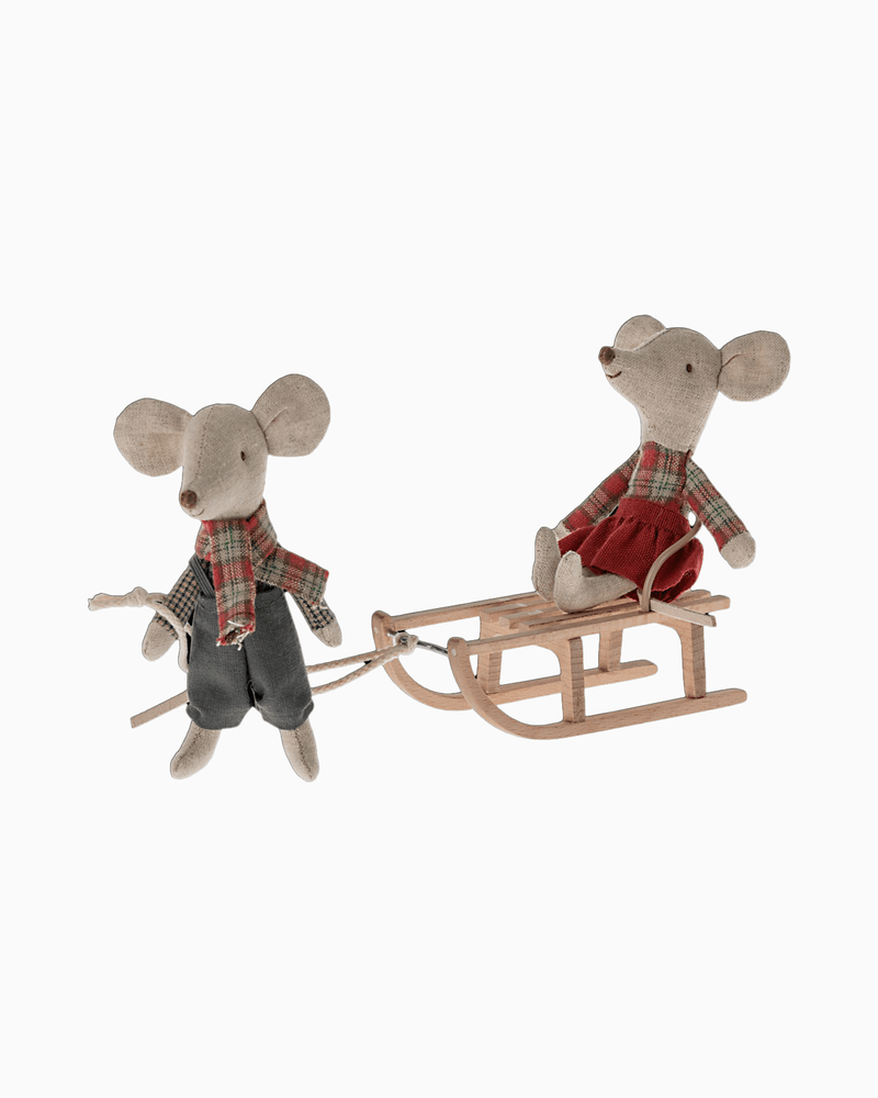 Maileg Toy Maileg Mouse Sled