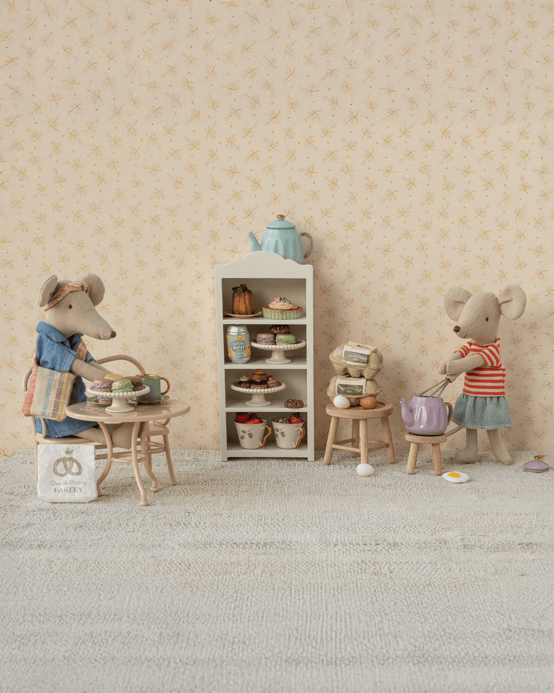 Maileg Toy Maileg Café Set in Pink