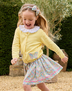 Trotters Childrenswear Emma & Georgina Butterfly Cardigan