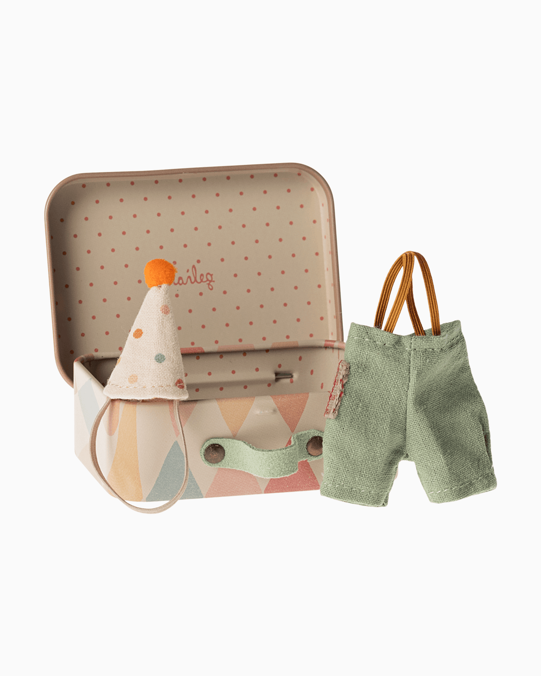 Maileg Toy Maileg Little Clown Clothes Suitcase