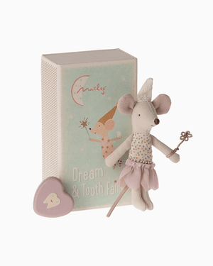 Maileg Toy Maileg Tooth Fairy Mouse In A Matchbox