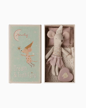 Maileg Toy Maileg Tooth Fairy Mouse In A Matchbox