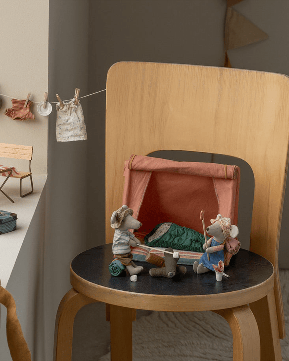Maileg Toy Maileg Mouse Happy Camper Tent