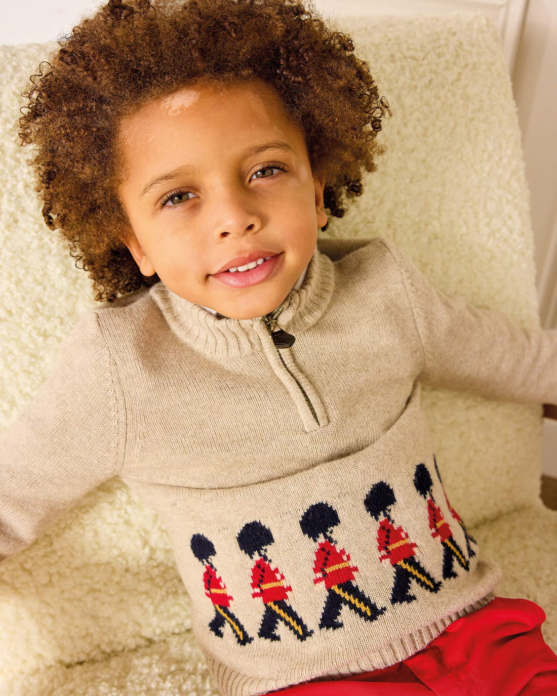 Chelsea Clothing Company Jumper Marching Guardsman Half-Zip Jumper