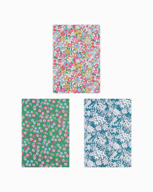 Meri Meri Arts & Crafts Meri Meri Liberty Softcover Notebook Set