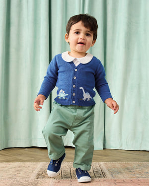 Chelsea Clothing Company Cardigan Baby Dinosaur & Friends Cardigan