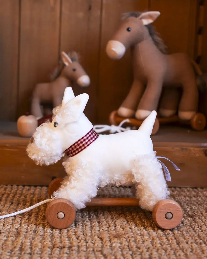 Egmont Soft Toys Egmont Lola Pull Along Scottie Dog