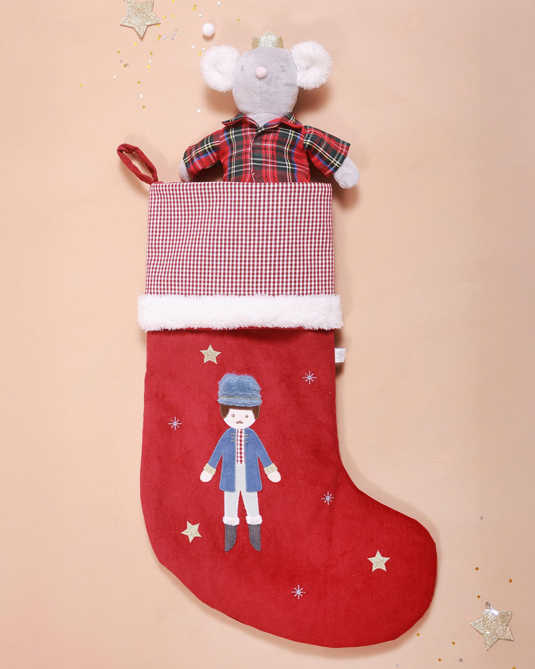 Albetta Toy Albetta Nutcracker Red Stocking
