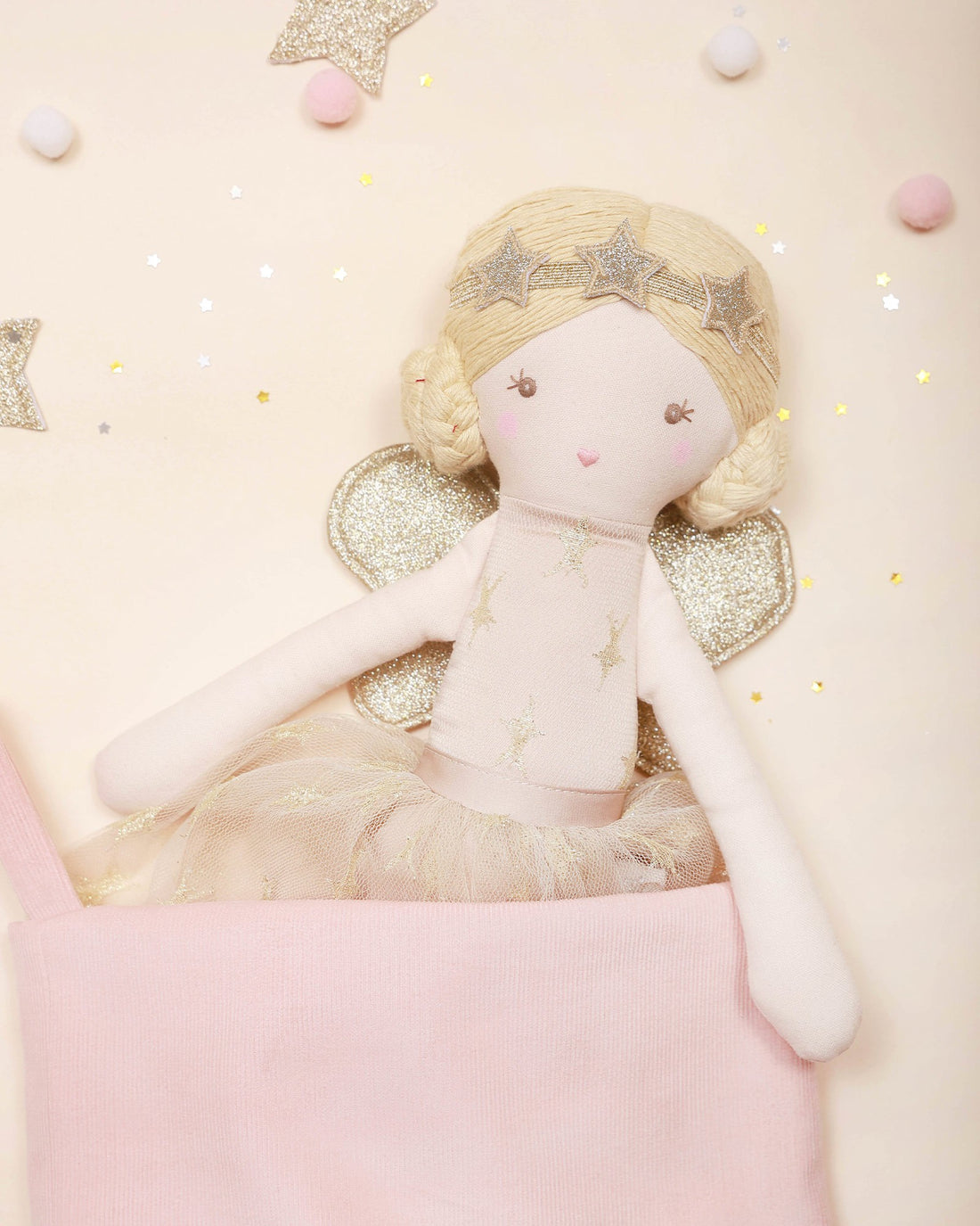 Albetta Soft Toys Albetta Gold Star Fairy Doll