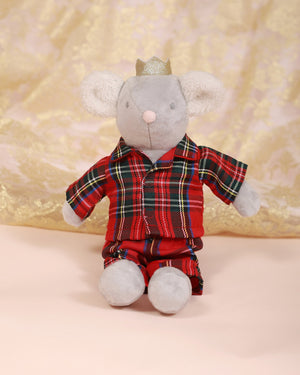 Albetta Soft Toys Albetta Mouse King in Pyjamas