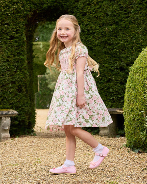Lily Rose Dress Carline Rose Smocked Dress