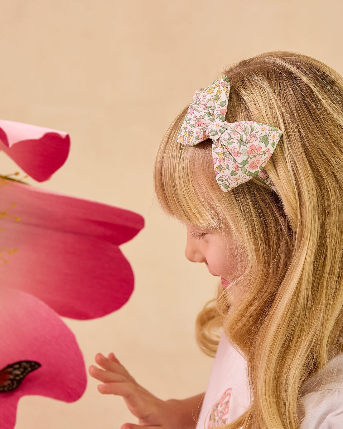 Lily Rose Alice Bands Big Bow Headband Pink Nazinin