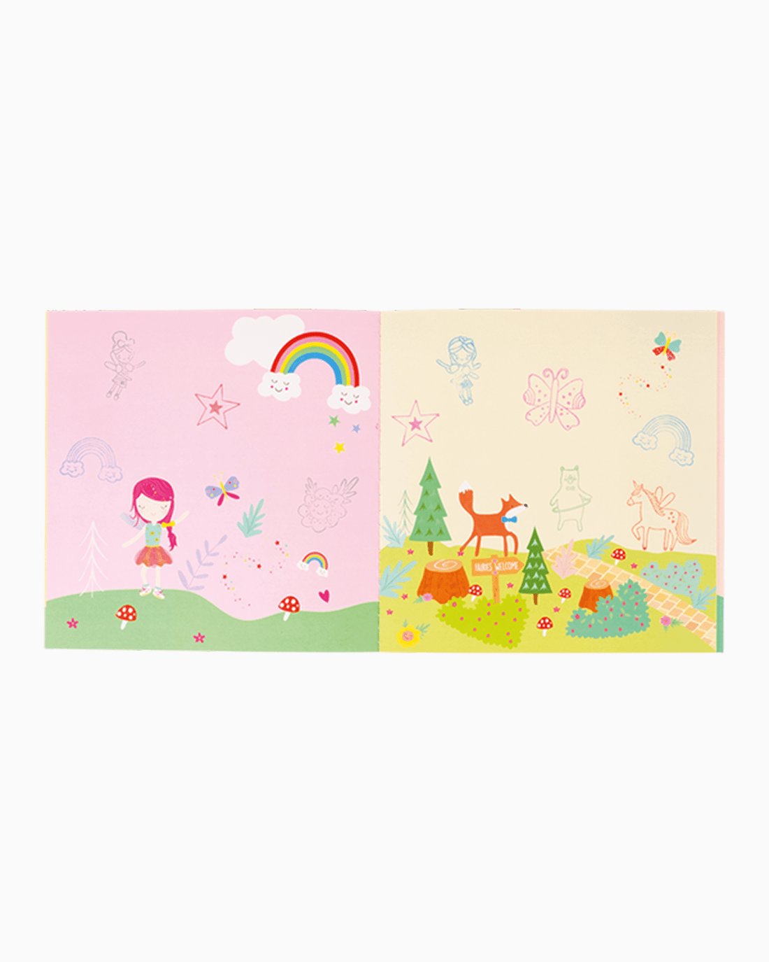 Floss & Rock Toy Floss & Rock My Stamper Set: Rainbow Fairy