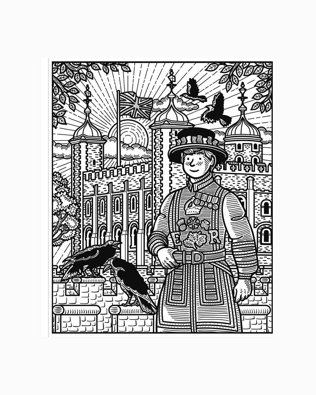 Usborne Book London Magic Painting Book Paperback