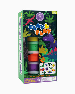 Floss & Rock Toy Floss & Rock Clay & Play Dinosaur Set