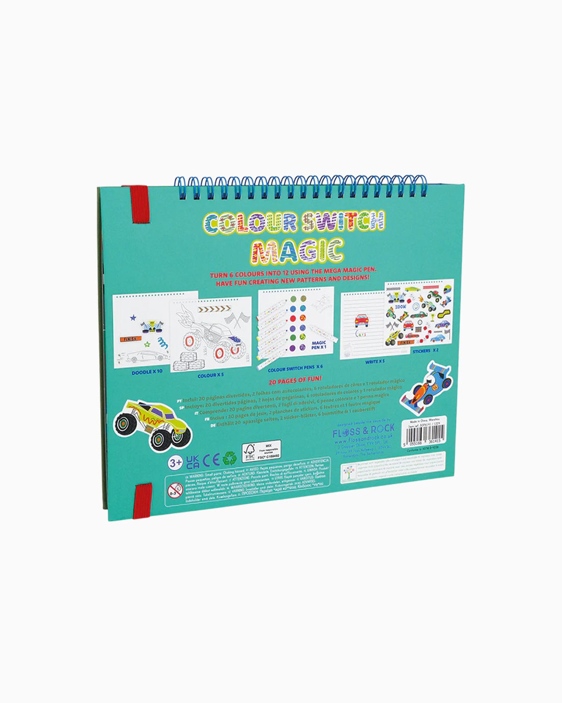 Floss & Rock Toy Floss & Rock Cars Colour Switch Magic