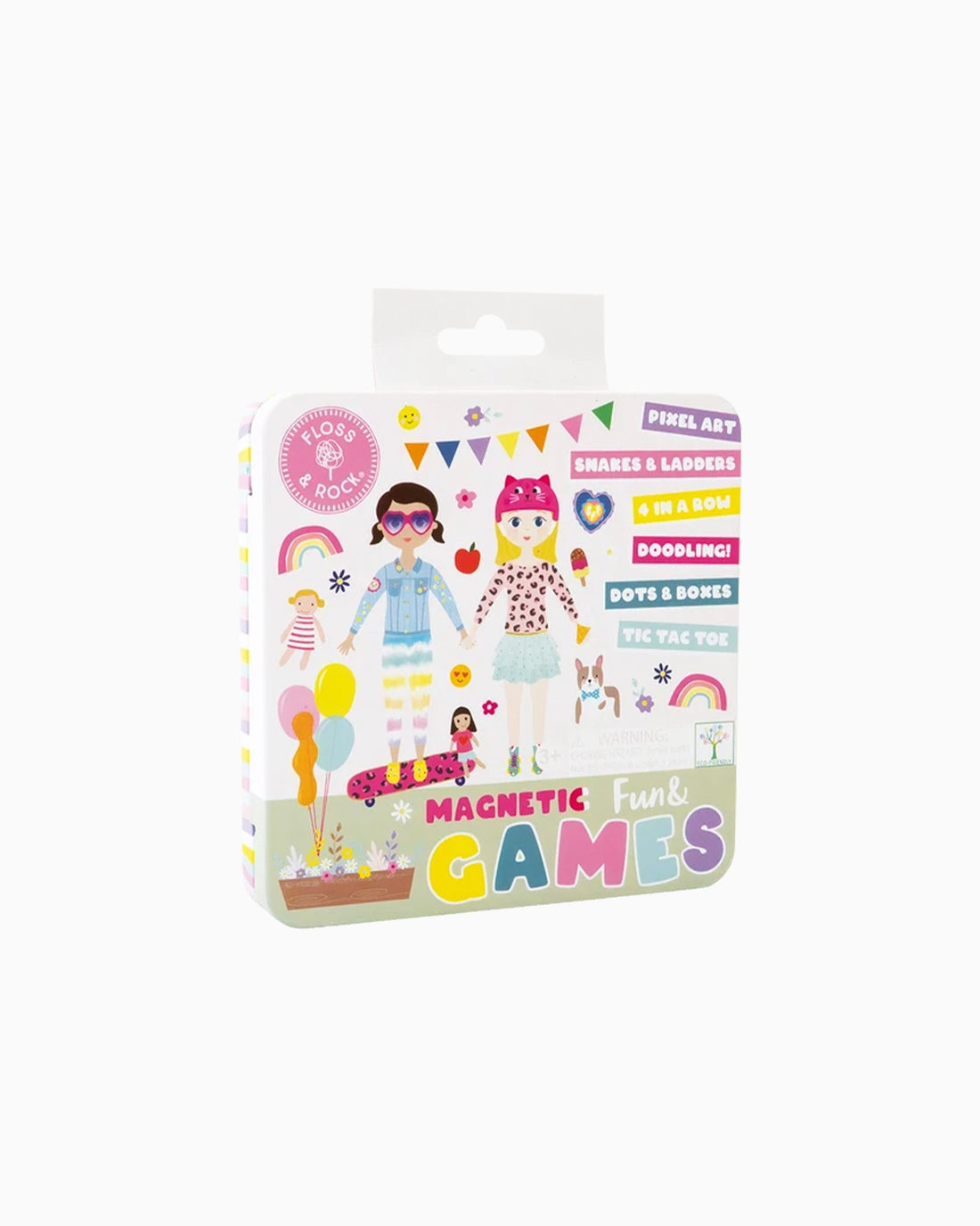 Floss & Rock Puzzles & Games Best Friends Magnetic Fun & Games Tin