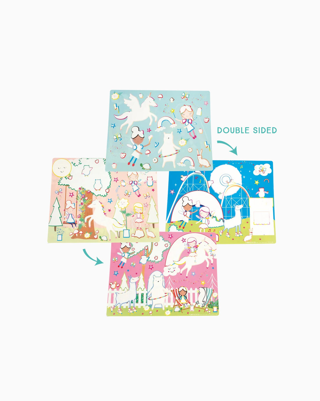 Floss & Rock Arts & Crafts Magic Water Place Mat Rainbow Fairy