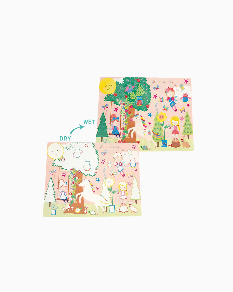 Floss & Rock Arts & Crafts Magic Water Place Mat Rainbow Fairy