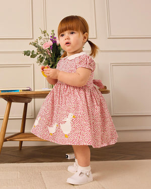 Confiture Dress Baby Ditsy Cherry Duck Dress