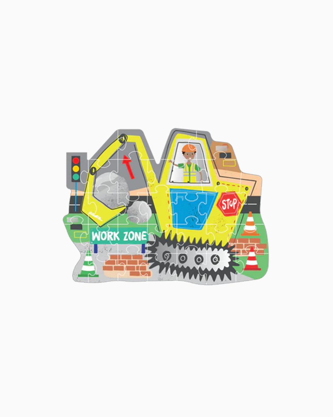 Floss & Rock Puzzles & Games Floss & Rock Construction Vehicles 30PC Puzzle