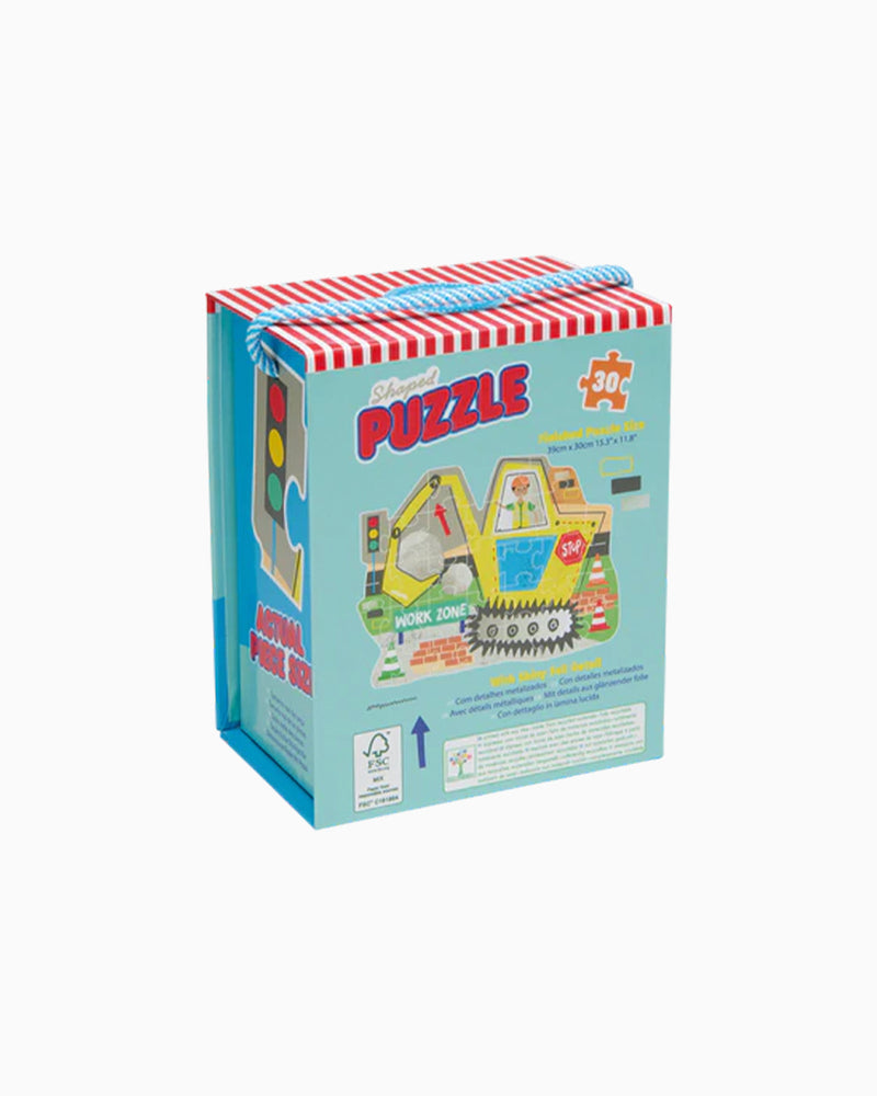 Floss & Rock Puzzles & Games Floss & Rock Construction Vehicles 30PC Puzzle