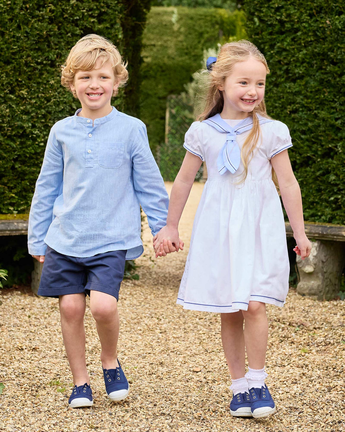 Trotters Heritage Dress Philippa Sailor Dress