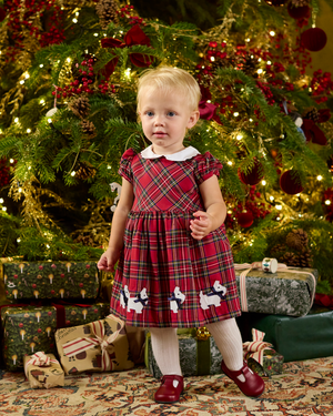 Confiture Dress Baby Scottie Tartan Dress