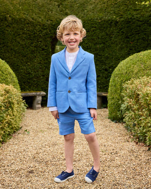 Trotters Heritage Shorts Theo Linen Tailored Shorts