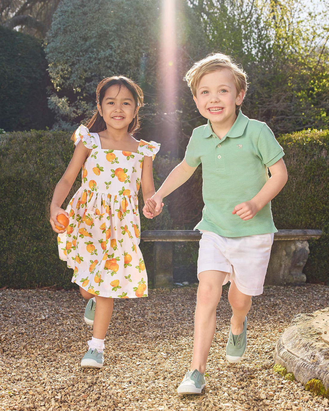 Confiture Dress Adelina Summer Dress in Oranges