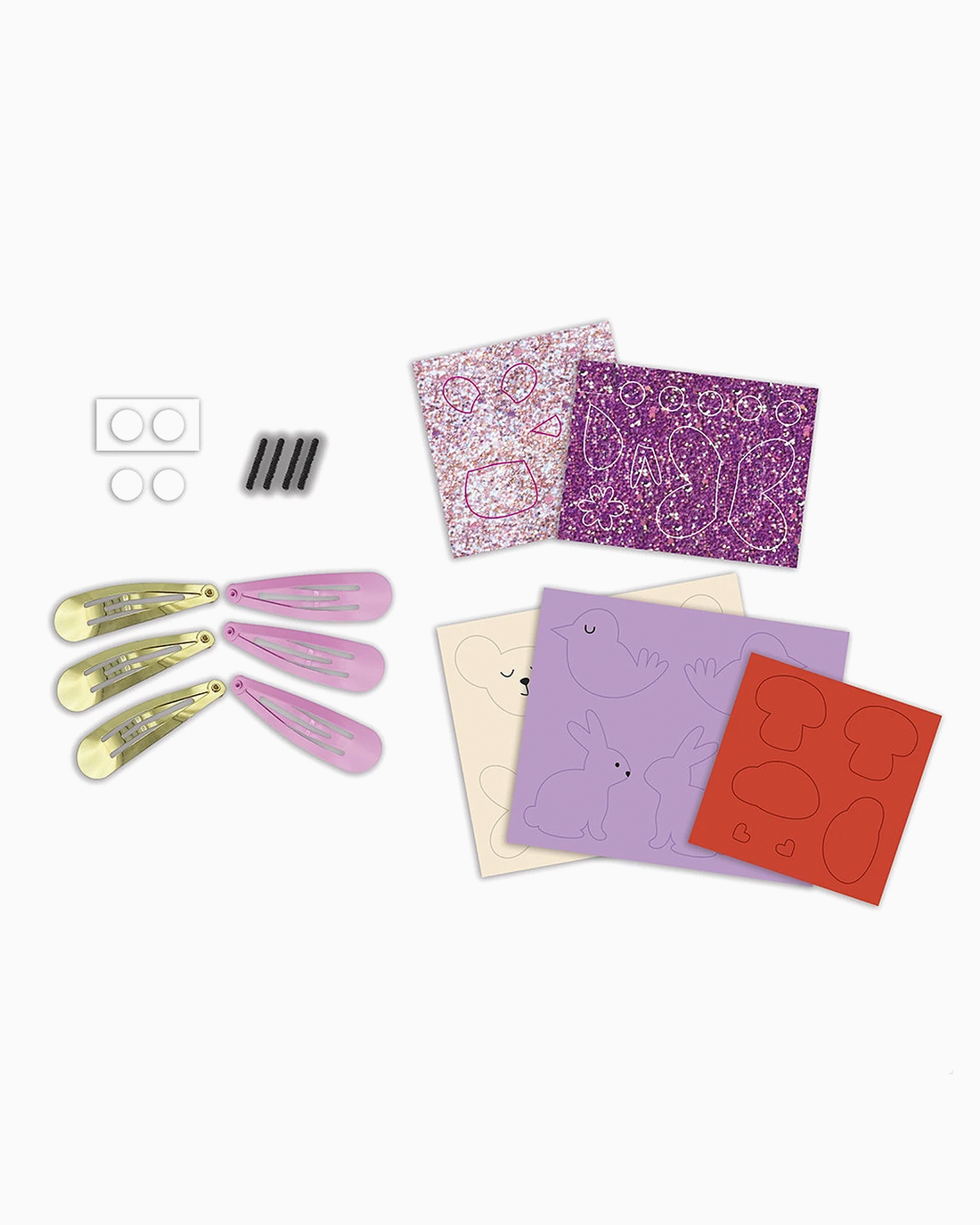 Janod Toy Garden Hair Clips to Create