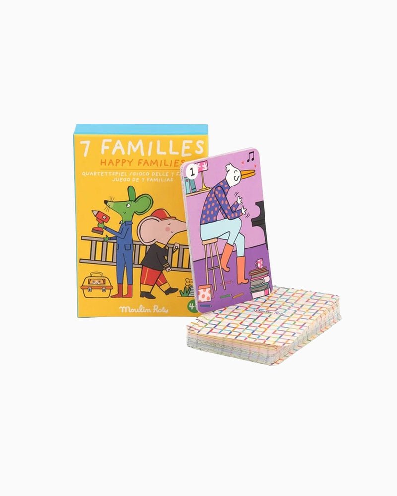 Moulin Roty Puzzles & Games Moulin Roty Happy Families Card Game
