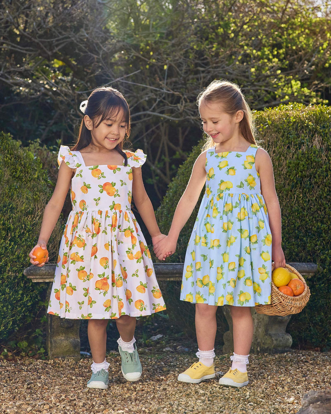 Confiture Dress Adelina Summer Dress in Oranges