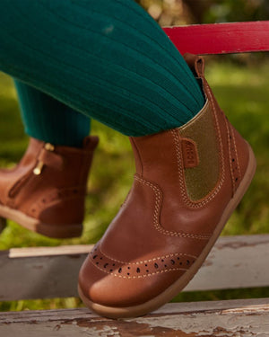Bobux Boots Bobux Billie Boots in Caramel
