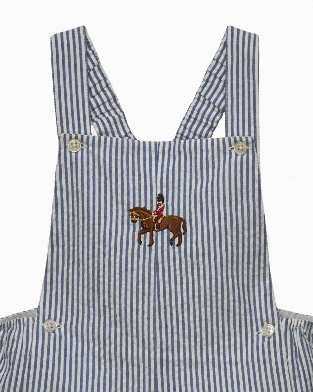 Chelsea Clothing Company Bib Short Baby Alexander Bib Shorts in Navy Stripe Guardsman