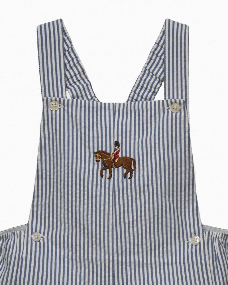 Chelsea Clothing Company Bib Short Baby Alexander Bib Shorts in Navy Stripe Guardsman
