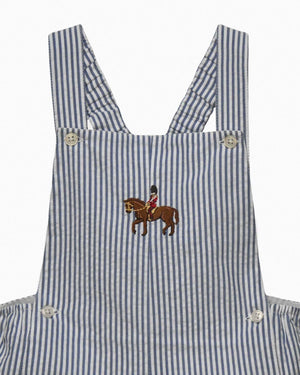 Chelsea Clothing Company Bib Short Baby Alexander Bib Shorts in Navy Stripe Guardsman